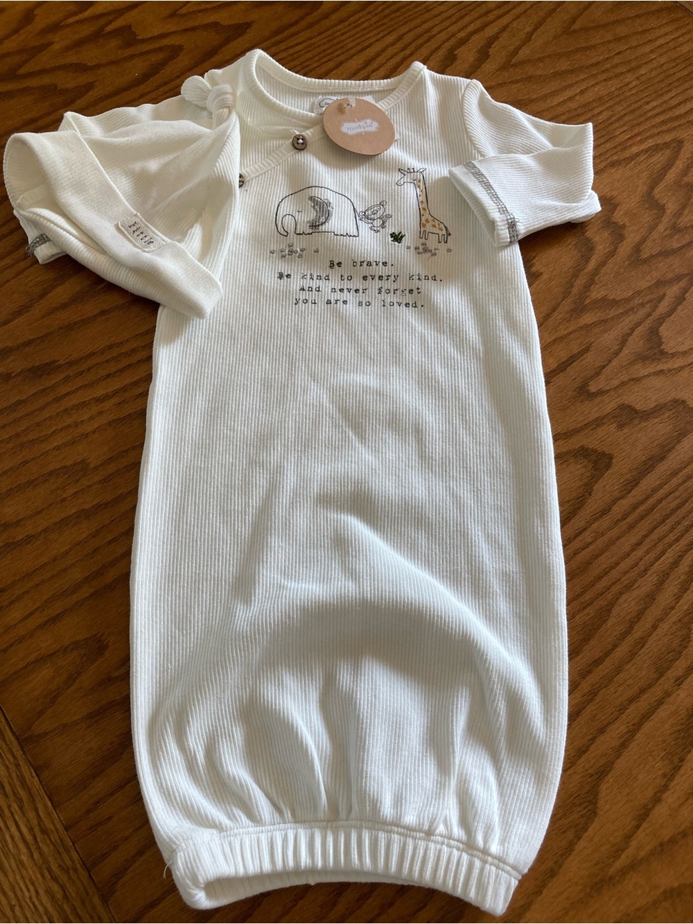 Mud Pie Neutral Safari Dreams Newborn Take-Me-Home Set, 0-3 Mos.
